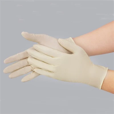 Guantes de látex sin polvo
