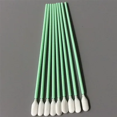 Hisopo de tejido de poliéster con mango largo